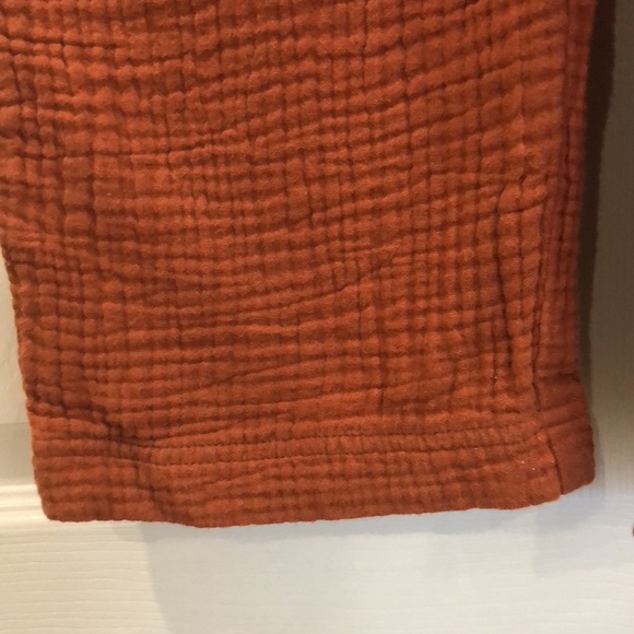 Madewell gauzy jumpsuit button front and on seam hip pockets. - Picture 6 of 14